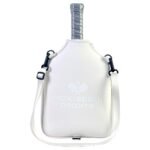 White Portable Small Pickleball Bag For Pickleball Paddles