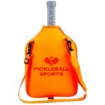 Orange Portable Small Pickleball Bag For Pickleball Paddles