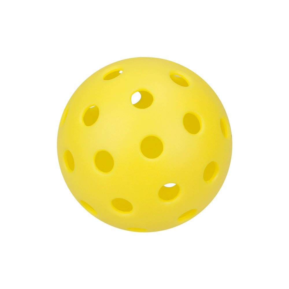 Yellow 40 Holes Pickleball Balls Outdoor Perfectly Balanced