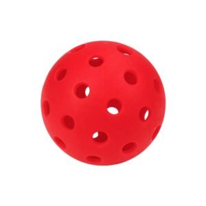 Red 40 Holes Pickleball Balls For Outdoor Indoor Pickleball