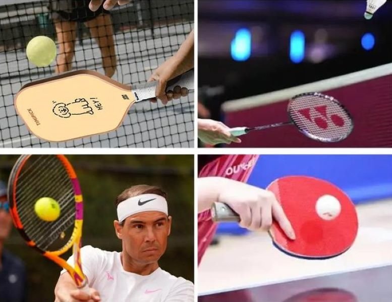Pickleball vs Tennis, Badminton, & Table Tennis