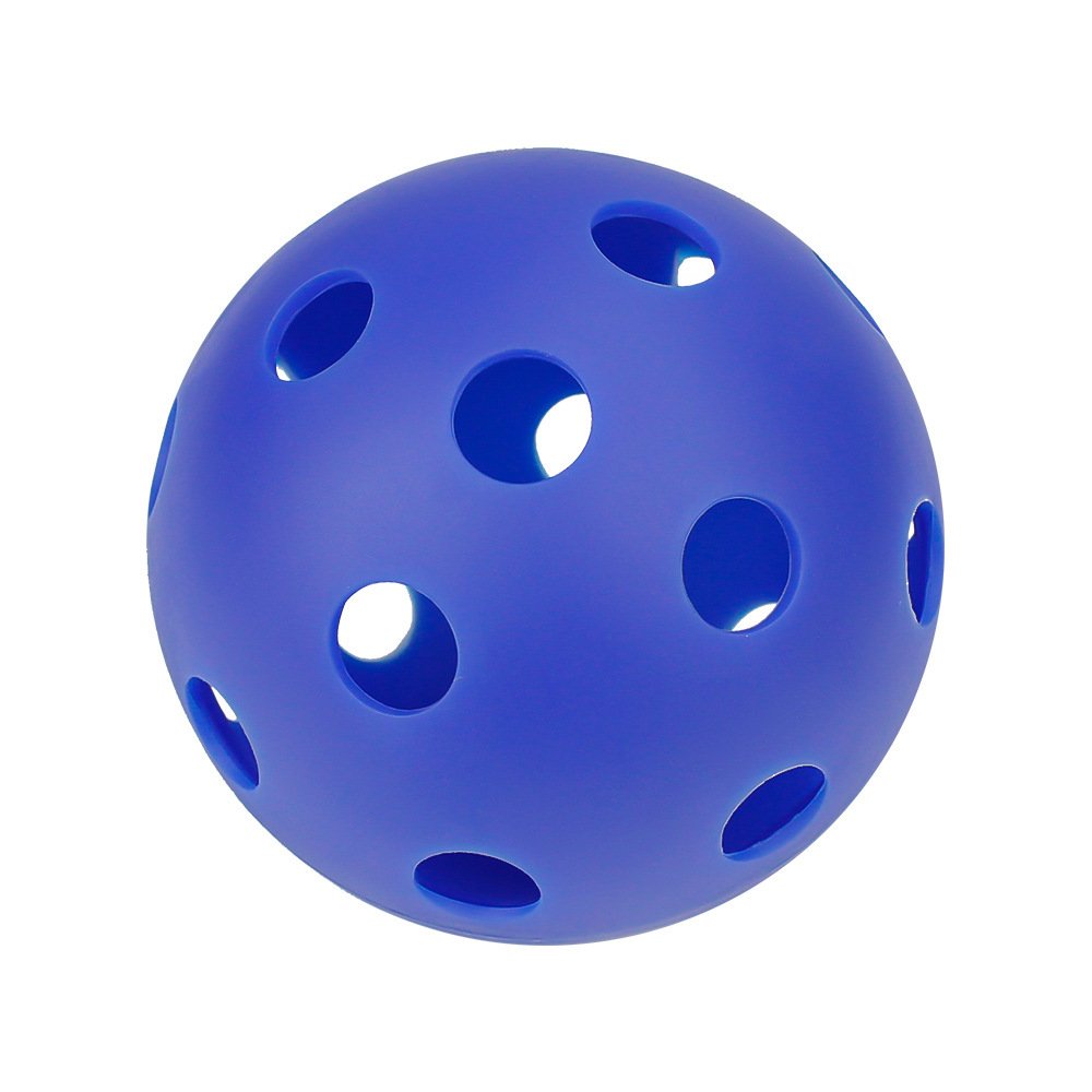 Blue 26 Holes Pickleball Balls For Outdoor Indoor Pickleball
