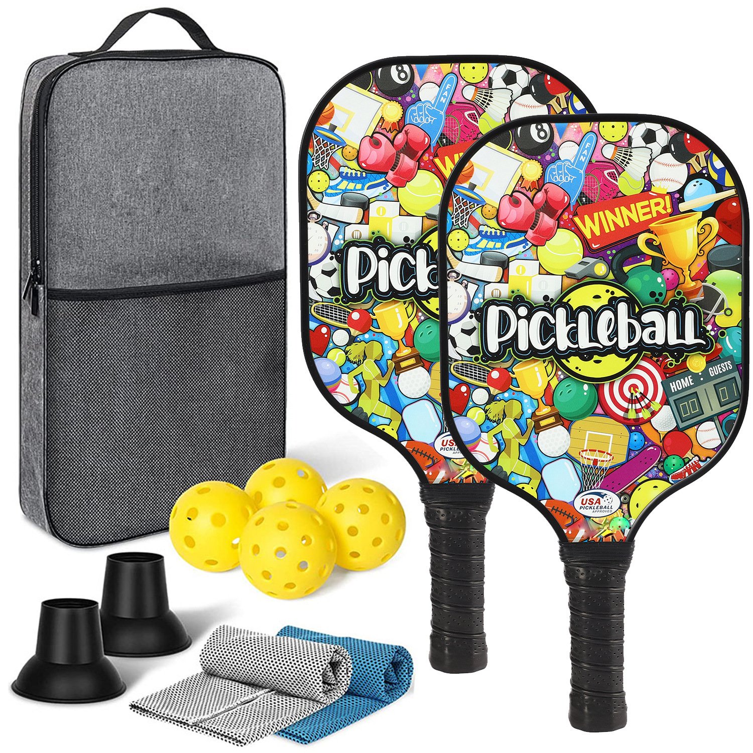 pickleball paddles set 1-07