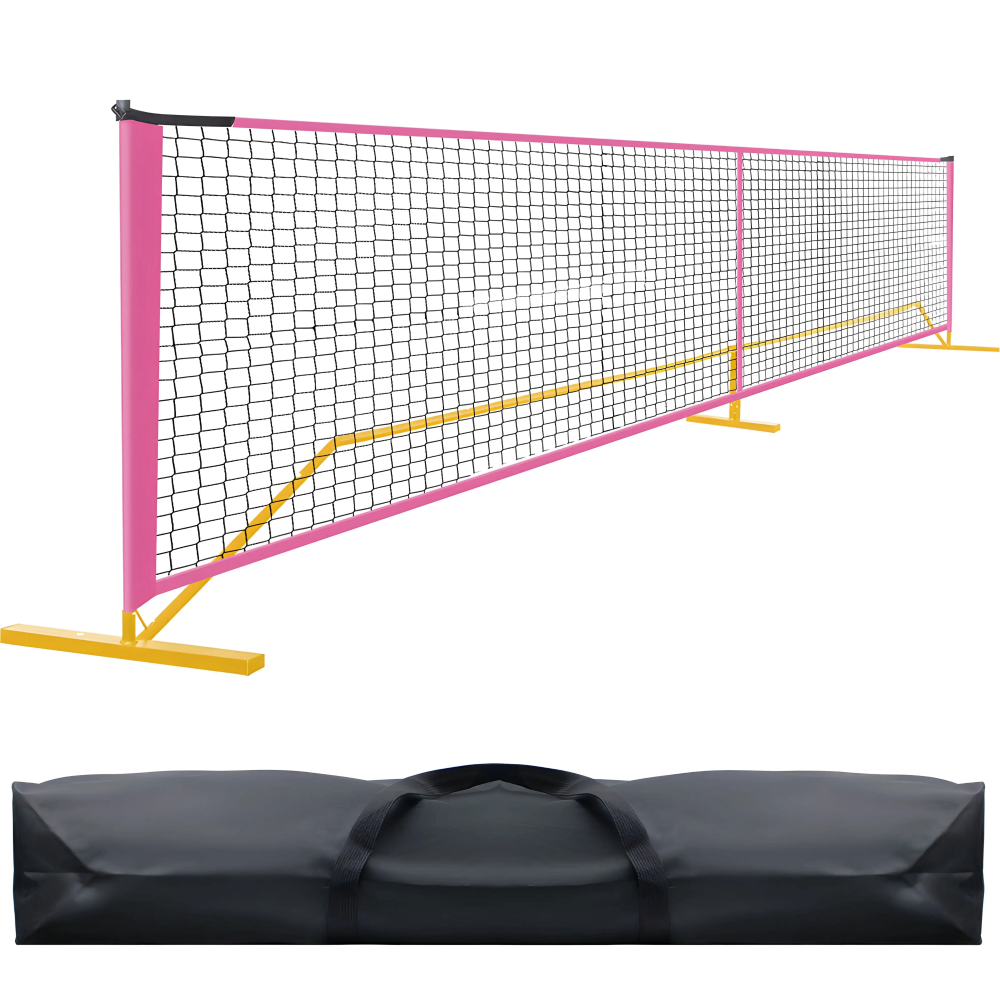 Metal Frame Pickleball Net With Carry Bag For Outdoor Indoor